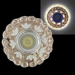 Встраиваемый светильник  22020-9.0-001PL MR16+LED3W TEA в интернет-магазине "Галерея света"