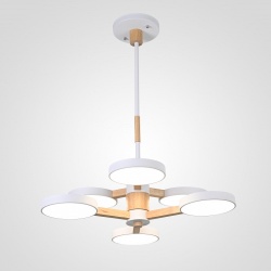 Люстра на штанге Imperiumloft TURNA White TURNA-DBL01 в интернет-магазине "Галерея света"