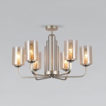 Люстра на штанге Eurosvet Defi 60138/6 золото перламутровое в интернет-магазине "Галерея света"