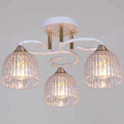 Люстра на штанге  16360-0.3-03 WH+FG в интернет-магазине "Галерея света"