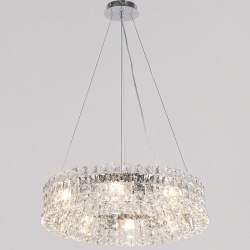 Подвесная люстра ILLUMICO IL5130 IL5130-600PZF-25 CH ELITE в интернет-магазине "Галерея света"