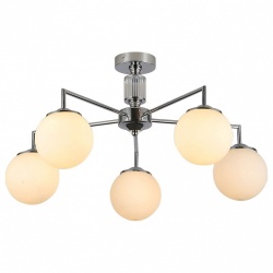 Люстра на штанге ILLUMICO IL0064 IL0064-5C-79 CR в интернет-магазине "Галерея света"