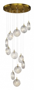 Подвесная люстра Maytoni Frozen MOD254PL-12BS в интернет-магазине "Галерея света"