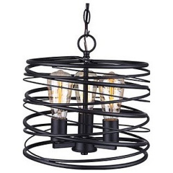 Подвесной светильник TopLight Carol TL1187H-03BK в интернет-магазине "Галерея света"