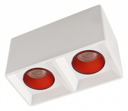 Накладной светильник Denkirs DK3030 DK3085-WH+RD в интернет-магазине "Галерея света"
