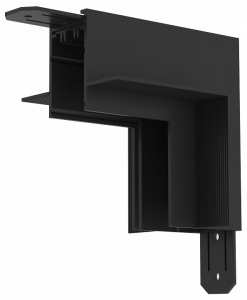 Соединитель угловой L-образный для треков Denkirs Smart TR2118-BK в интернет-магазине "Галерея света"