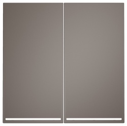 Клавиши для выключателя двухклавишного с подсветкой Voltum S70 VLS000414 в интернет-магазине "Галерея света"