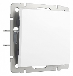 Выключатель одноклавишный без рамки Werkel белый матовый W1113061 в интернет-магазине "Галерея света"