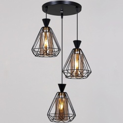 Подвесной светильник 03460-0.9-03 BK в интернет-магазине "Галерея света"