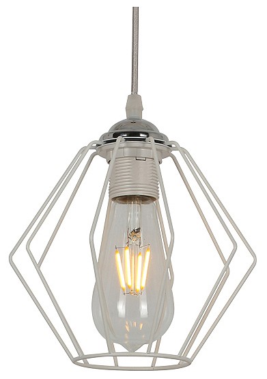 Подвесной светильник Imex INDIGO MD.3099-1-P WH+CH в интернет-магазине "Галерея света"