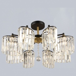 Люстра на штанге 63660 63660-0.3-08 BK+COP в интернет-магазине "Галерея света"