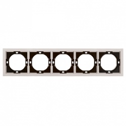 Рамка на 5 постов Stekker Мия 50490 в интернет-магазине "Галерея света"