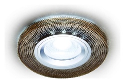 Встраиваемый светильник Ambrella Light S S290 BK в интернет-магазине "Галерея света"