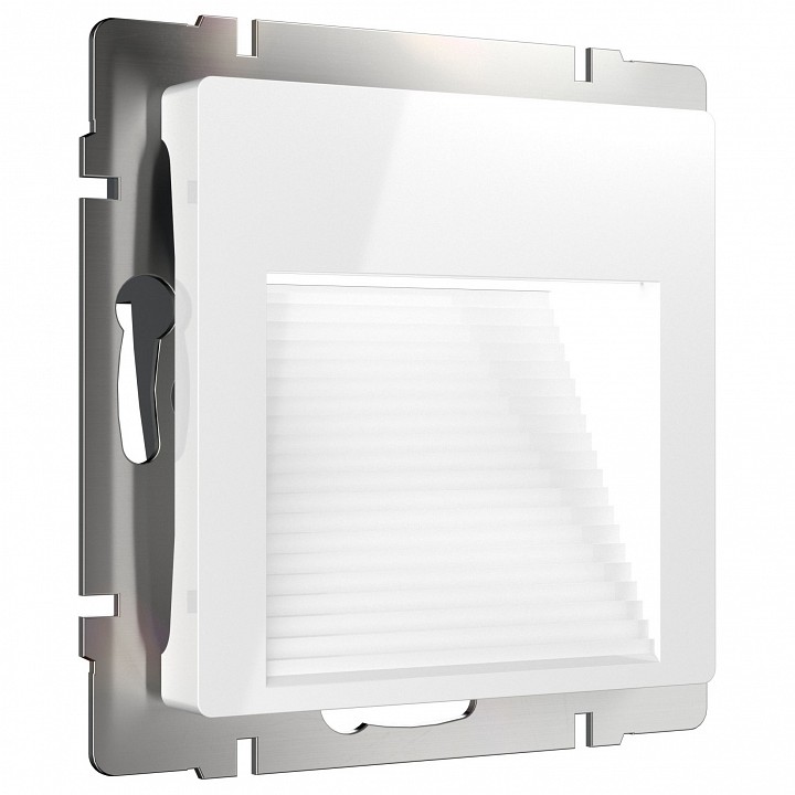 Заглушка для поста с подсветкой, без рамки Werkel белый W1154201 в интернет-магазине "Галерея света"