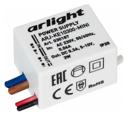 Блок питания с проводом Arlight ARJ 30187 в интернет-магазине "Галерея света"