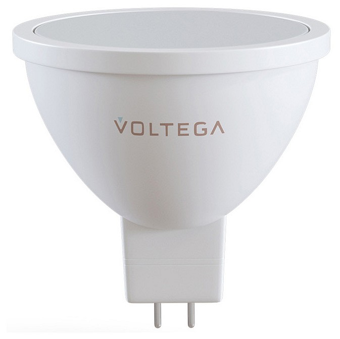 Лампа светодиодная Voltega Simple GU5.3 7Вт 2700K 7255 в интернет-магазине "Галерея света"