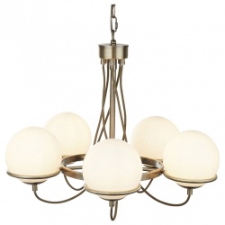 Подвесная люстра Arte Lamp Bergamo A2990LM-5AB в интернет-магазине "Галерея света"