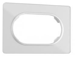 Рамка для двойной розетки Arte Milano am-502.13 502.13-double.silver в интернет-магазине "Галерея света"