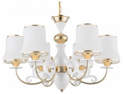 Подвесная люстра Arte Milano Florentia-1097 301097/6 Wh/Gd в интернет-магазине "Галерея света"