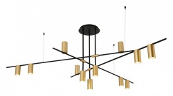 Люстра на штанге Kink Light Рия 07621-12,20 в интернет-магазине "Галерея света"