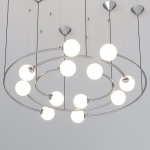 Подвесная люстра Bogate's Brook 360/12 хром в интернет-магазине "Галерея света"