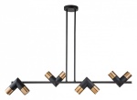 Люстра на штанге Indigo Doppio 11036/8R Black в интернет-магазине "Галерея света"