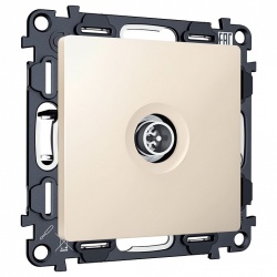 ТВ-розетка оконечная без рамки Ambrella Volt ALFA MA333005 в интернет-магазине "Галерея света"