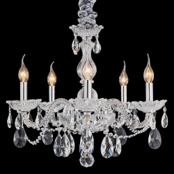 Подвесная люстра ILLUMICO IL2065 IL2065-5PBC-25 ELITE в интернет-магазине "Галерея света"