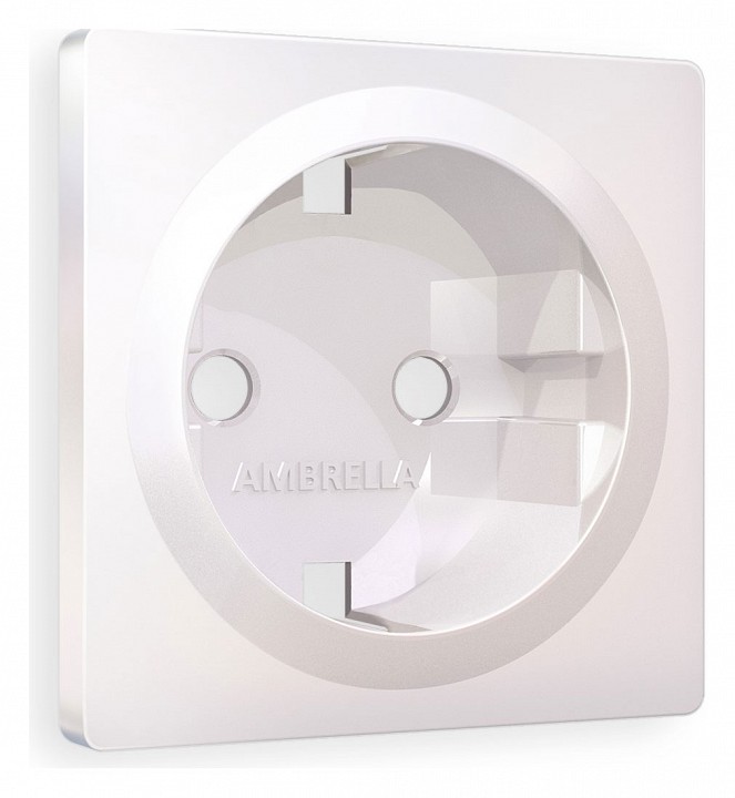 Накладка для розетки с заземлением Ambrella Volt ALFA AP2060 в интернет-магазине "Галерея света"