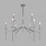 Люстра на штанге Eurosvet Anders 60142/9 хром в интернет-магазине "Галерея света"