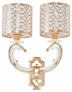 Бра Arte Milano Florentia-1237 301237/2W Wh/Gd в интернет-магазине "Галерея света"