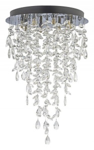 Потолочная люстра Arti Lampadari Flusso Nickel Flusso H 1.4.45.638 N в интернет-магазине "Галерея света"