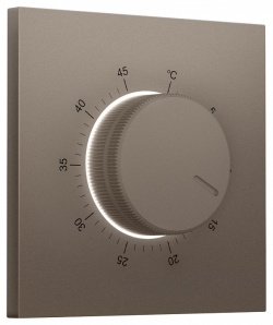 Накладка для электромеханического терморегулятора теплого пола Ambrella Volt SIGMA SP6357 в интернет-магазине "Галерея света"