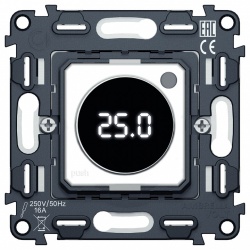 Терморегулятор электромеханический для теплого пола без рамки Ambrella Volt QUANT VM1385 в интернет-магазине "Галерея света"
