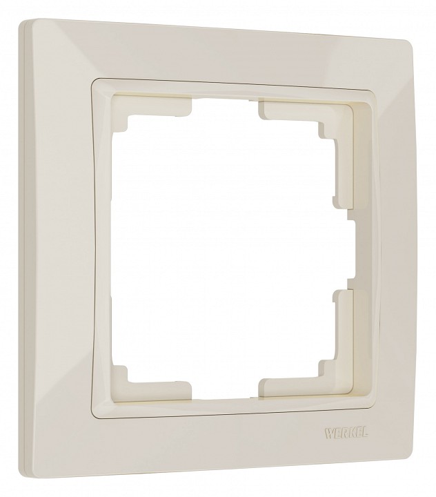 Рамка на 1 пост Werkel Snabb Basic (слоновая кость) W0012003 в интернет-магазине "Галерея света"