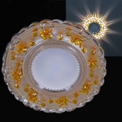 Встраиваемый светильник 14368-9.0-001LD MR16+LED3W WT+TEA в интернет-магазине "Галерея света"