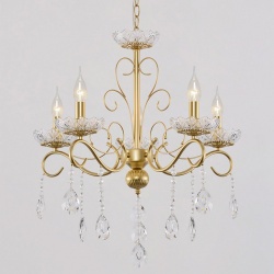 Подвесная люстра 04201-0.4-05 GOLD в интернет-магазине "Галерея света"