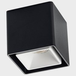 Накладной светильник Italline FASHION FX FASHION FX1 black + FASHION FXR white в интернет-магазине "Галерея света"