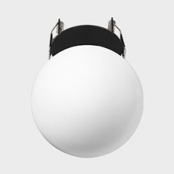 Встраиваемый светильник Italline IT08-8026 IT08-8026 black 3000K в интернет-магазине "Галерея света"