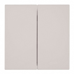 Выключатель двухклавишный без рамки Stekker Мия 50473 в интернет-магазине "Галерея света"