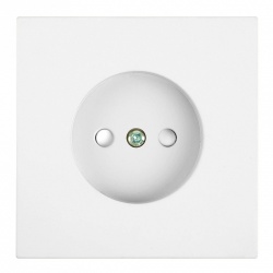 Розетка без заземления и со шторкой Stekker Мия 50439 в интернет-магазине "Галерея света"