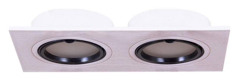 Встраиваемый светильник 16211-9.0-002 WT+BK в интернет-магазине "Галерея света"