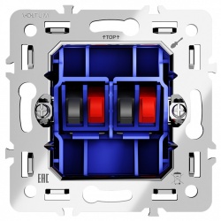 Механизм розетки акустическая Voltum S70 VLS0603M в интернет-магазине "Галерея света"