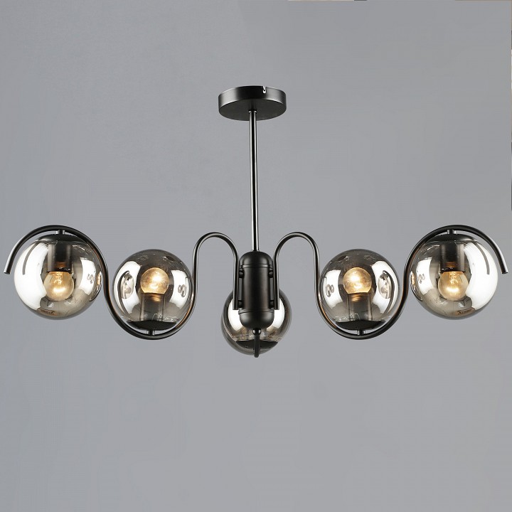 Люстра на штанге 64070 64070-0.3-06 BK в интернет-магазине "Галерея света"