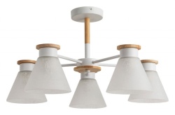 Люстра на штанге Arte Lamp Tyler A1031PL-5WH в интернет-магазине "Галерея света"