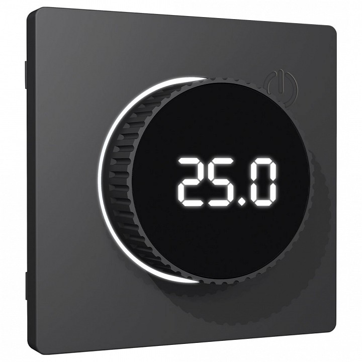 Накладка для терморегулятора электромеханического для теплого пола Ambrella Volt ALFA AP9058 в интернет-магазине "Галерея света"