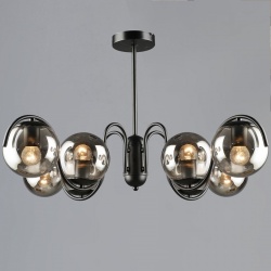 Люстра на штанге 64070 64070-0.3-08 BK в интернет-магазине "Галерея света"