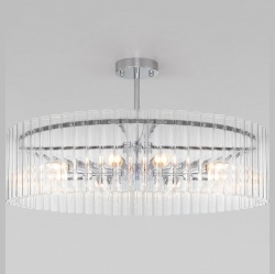 Люстра на штанге Bogate's Flamel 374/8 Smart хром в интернет-магазине "Галерея света"