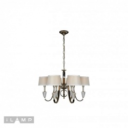 Подвесная люстра iLamp Opera 82177/6 CR в интернет-магазине "Галерея света"