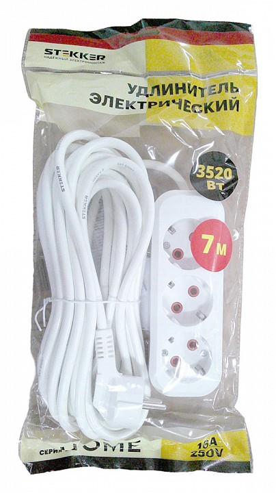 Удлинитель Stekker Home 49350 в интернет-магазине "Галерея света"